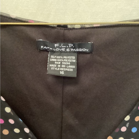 Y2Kk Faith,Love,Passion Polka Dot dress - Picture 4 of 4